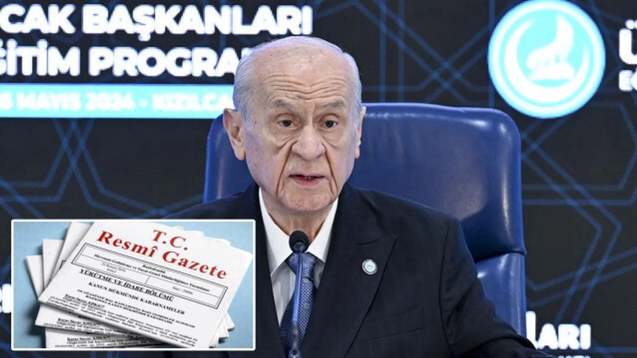 Devlet Bahçeli'nin de Kurucuları Arasında Olduğu Yeni Bir Vakıf Kuruldu