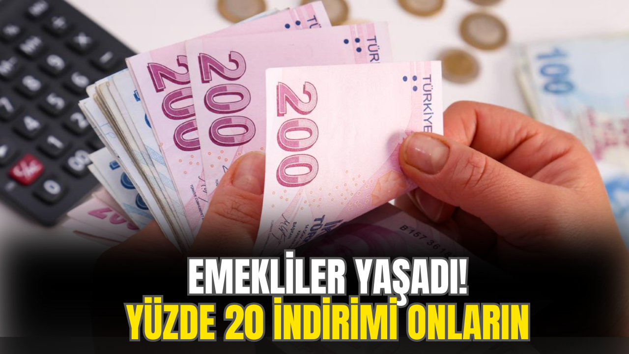 Emekliler Yaşadı! Yüzde 20 İndirim Onları Bekliyor