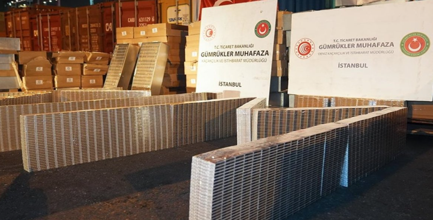 230 bin paket kaçak sigara ele geçirildi