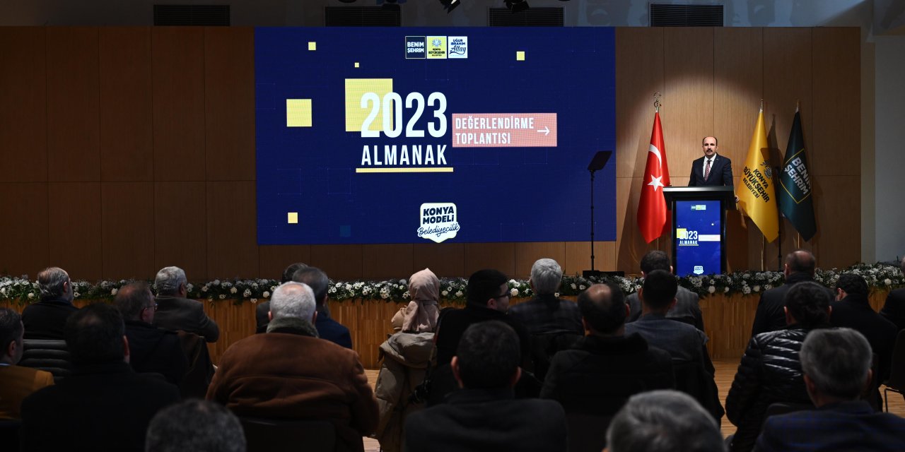 Başkan Altay: “Konya’yı Türkiye Yüzyılı’nın Teminatı Yapıyoruz!” 2023’te 5 Milyar 326 Milyon Liralık Yatırım...
